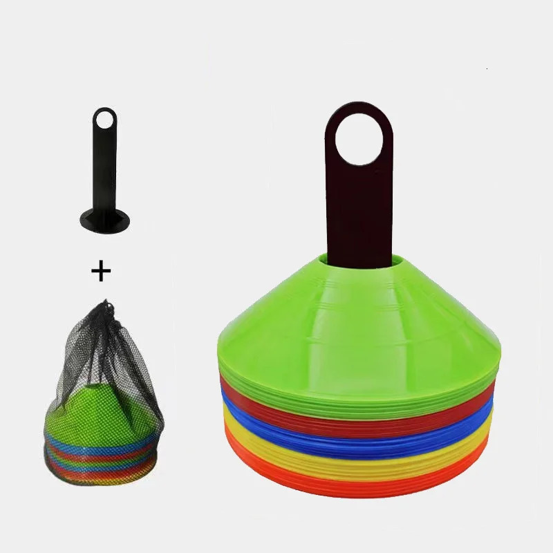 1050PCS Soccer Disc Cones Set Soccer Training Pro Agility Discs Dish Sport Space Cones Football Training Equipment Ball Game 240715