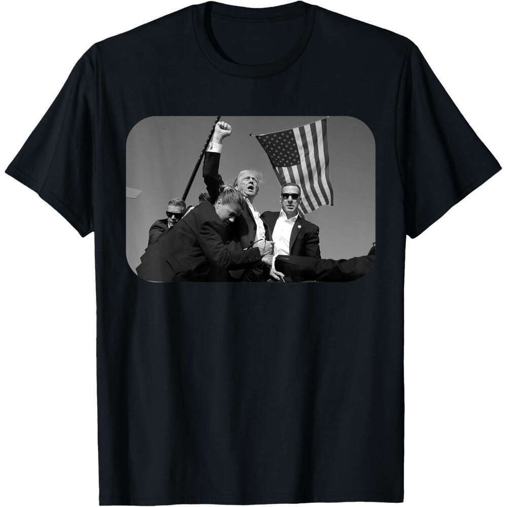 2024 Trump Pennsyania Rally Shooting T-Shirt Mens Womens T shirts Tshirt Tees Tops American election Clothes Free shipping