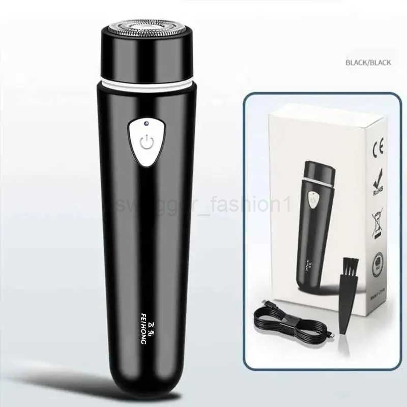 Portable Mini Electric Shaver Portable Rechargeable Home Travel Beard Razor Fast Clean Shave Without Tearing BeardB240709