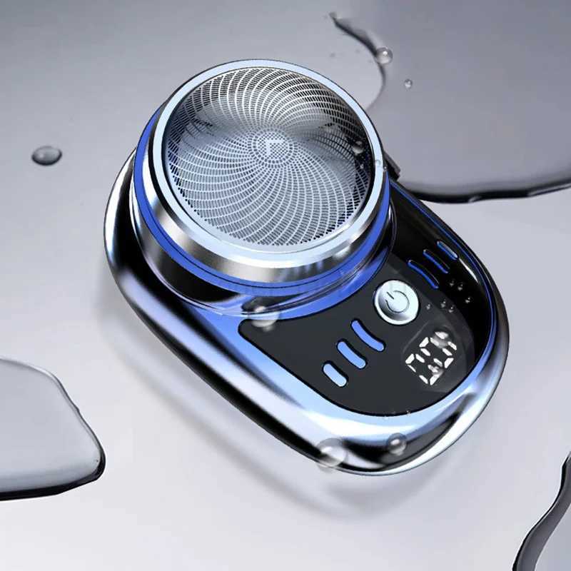 Men Electric Shaver USB Rechargeable Waterproof Razor Travel Mini Portable Detachable Shavers Beard Body Hair Trimmer RemoverB240709