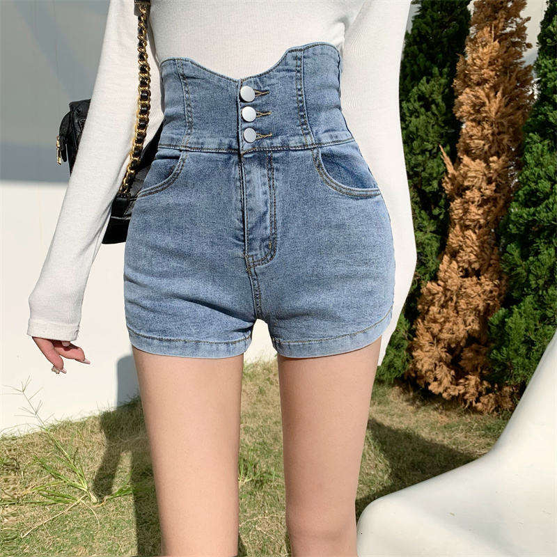 Wholesale Ripped Short Cotton Jeans Vintage Wash Denim Women Boyfriend Distressed Jean Shorts