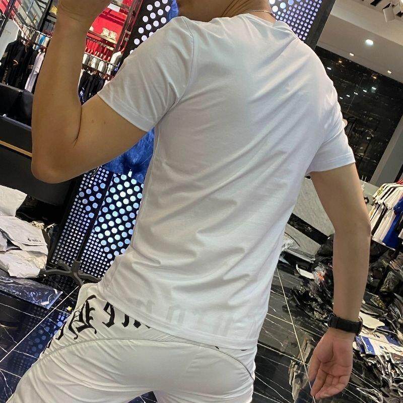Men T Shirt Men's Short Sleeve Breathe t shirt for man Mid-teens Sports and Leisure Korean Round Neck Casual Tshirt Man
