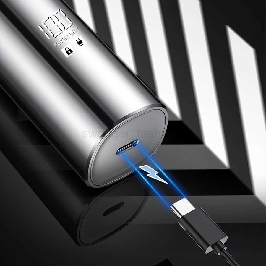 Electric Razor For Men Dry Wet Mens Electric Shaver Rechargeable Rotary Shaving Machines Fathers Day Gift For Father Dad Bo240709