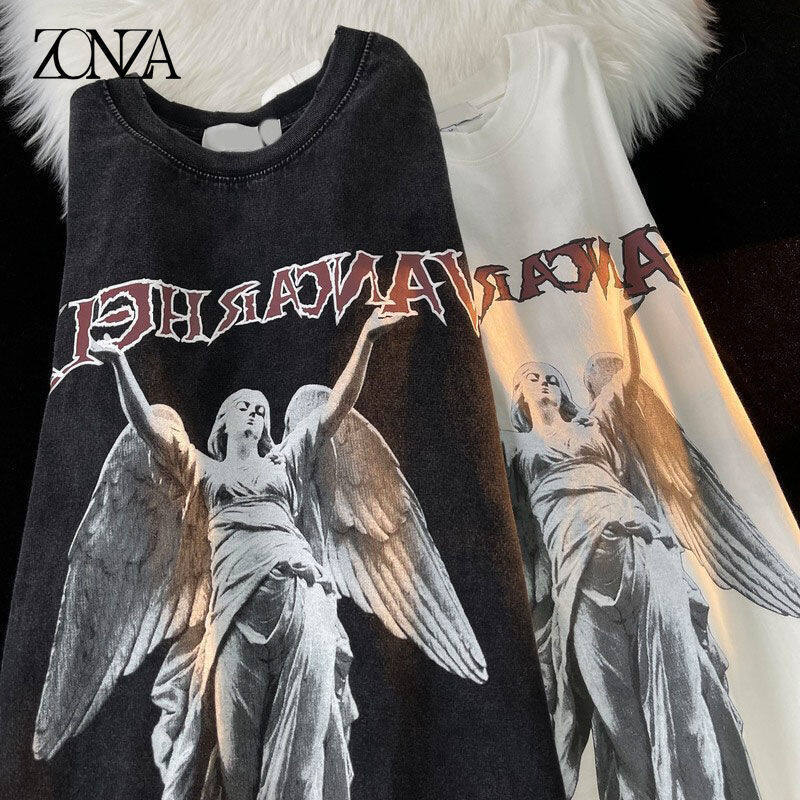 ZONZA shirts loose bu lelaki couple fashion shart for men new style man t shirt