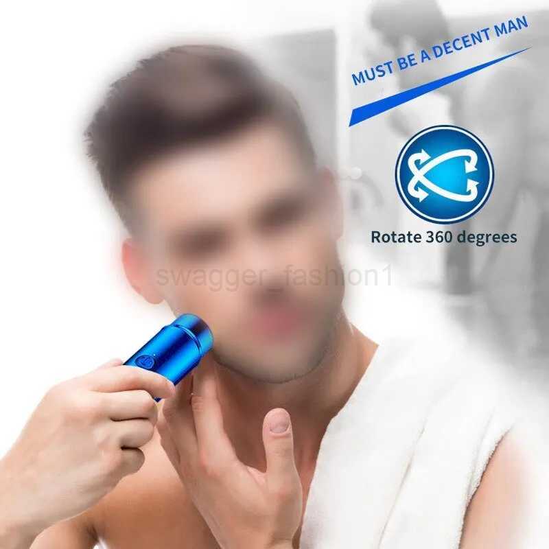 Mini USB Electric Shaver Long Lasting Rechargeable Razor Epilator Portable Washable Car Rechargeable Shaver ToolsB240709