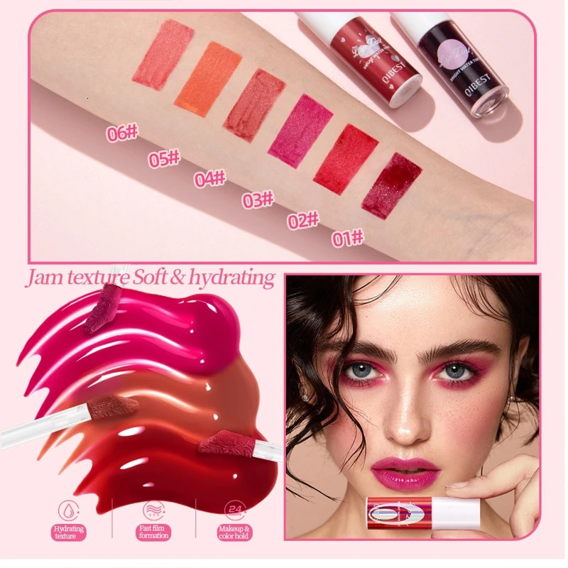 Sdotter E74C QI Non Stick Cup Lipstick Super Stay Lip Gloss Lipstick Nonstick Cup Waterproof Long Lasting Lip Gloss for Wom 240708