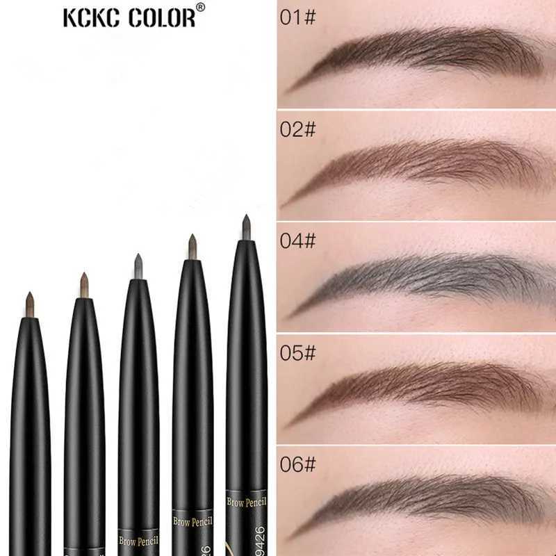 KCKC Color Eyebrow Pencil Brow Enhancer Pen Double Fine Head and Brush Long Lasting Eye Brow Definer Cosmetics Easy to Wear W250807