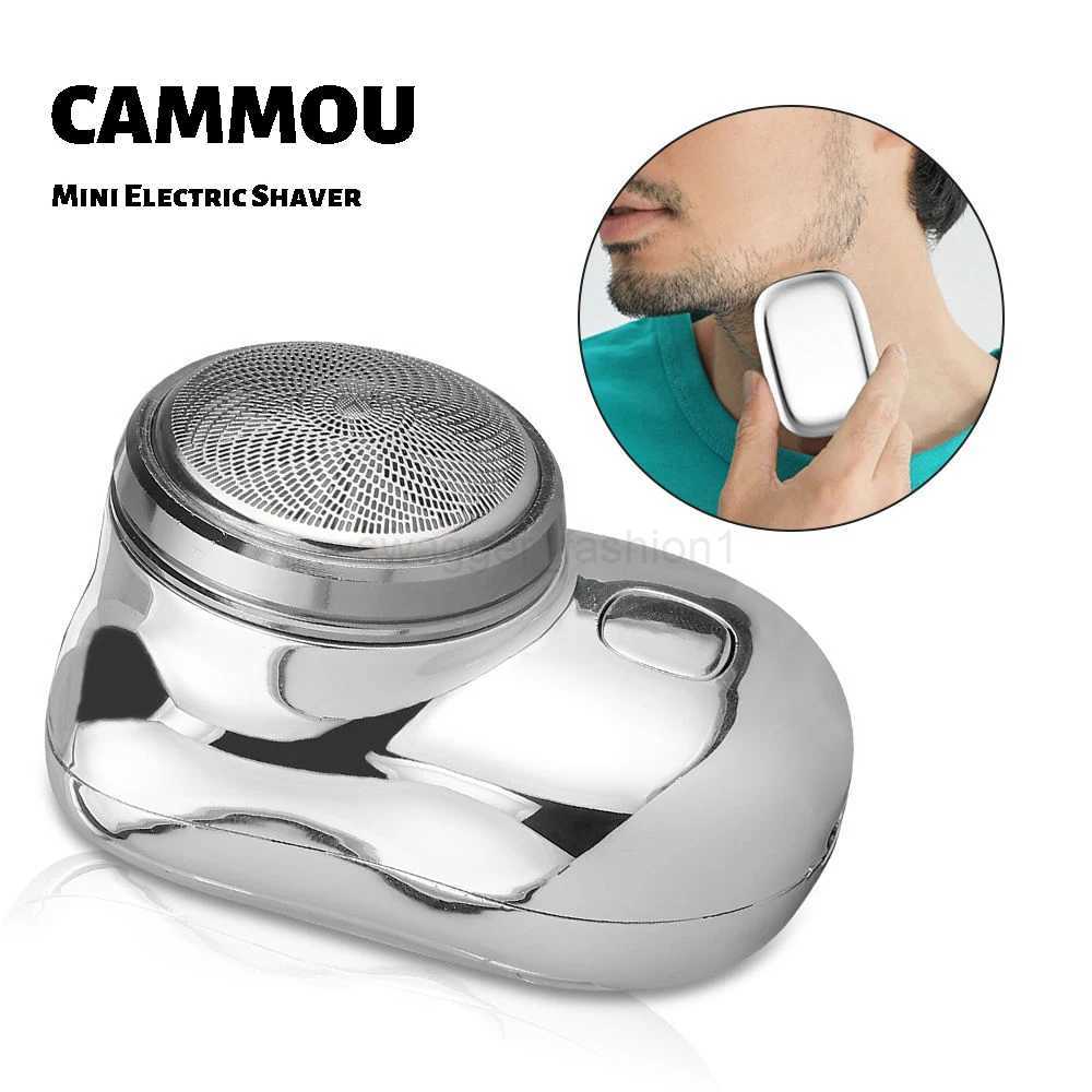 Mini Electric Shaver Portable Men Travel Razor Waterproof Wet Dry Double Use Beard Trimmer Type-c Fast Charging Shaving MachineB240709