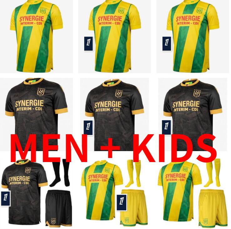 2024 2025 Maillots FC Nantes Etoile soccer jerseys 80th anniversary 24 25 GIROTTO COULIBALY BLAS KOLO MUANI SIMON football shirt maillot de foot Men kids kit