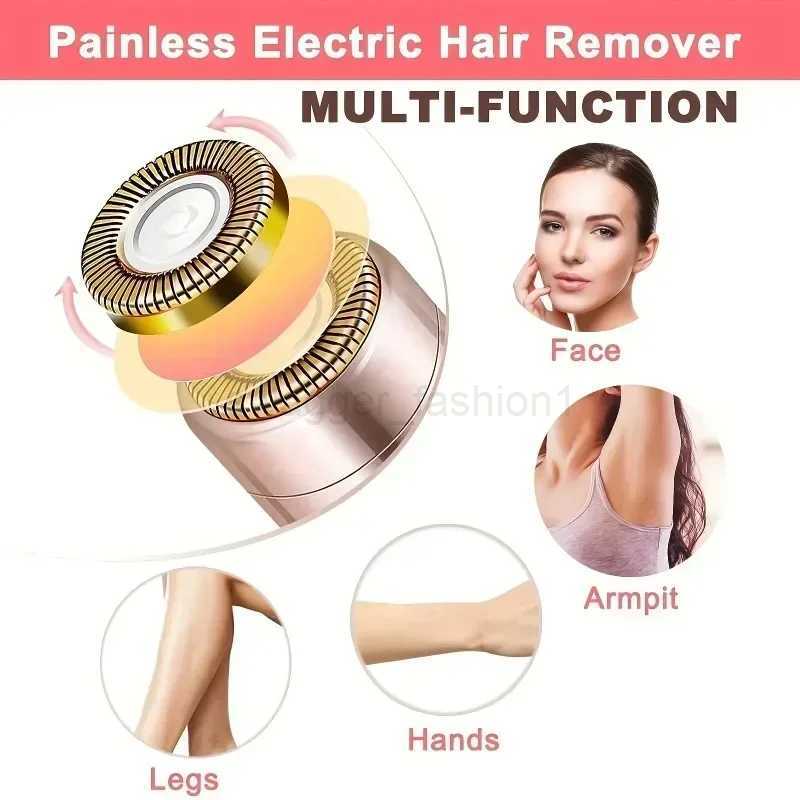 Razor Shaver Tool For Women Painless and Effective Facial Hair Portable Lipstick Shaped Electric Hair Remove Removal HomeB240709