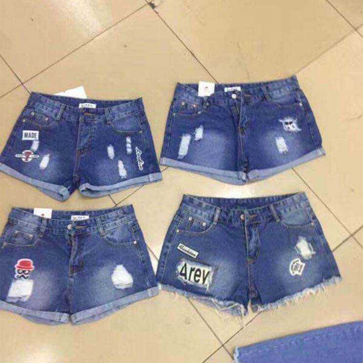 Women's fashion casual summer sexy cool women's denim shorts inventory random shipment