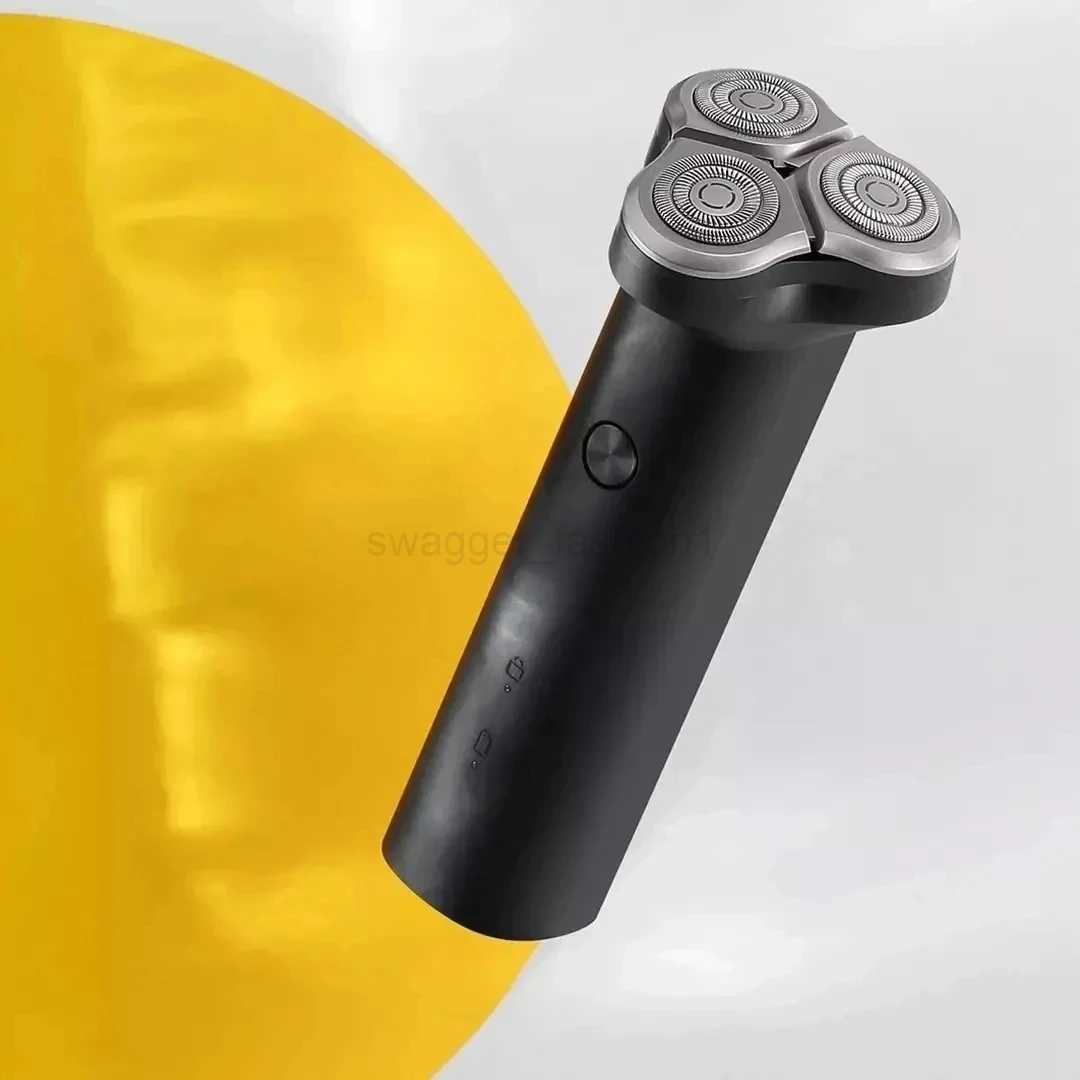 XIAOMI Mijia Electric Shaver S300 Dry Wet Shavers Triple Blade Razor Machine Automatic Beard Trimmer For Men IPX7 WaterproofB240709