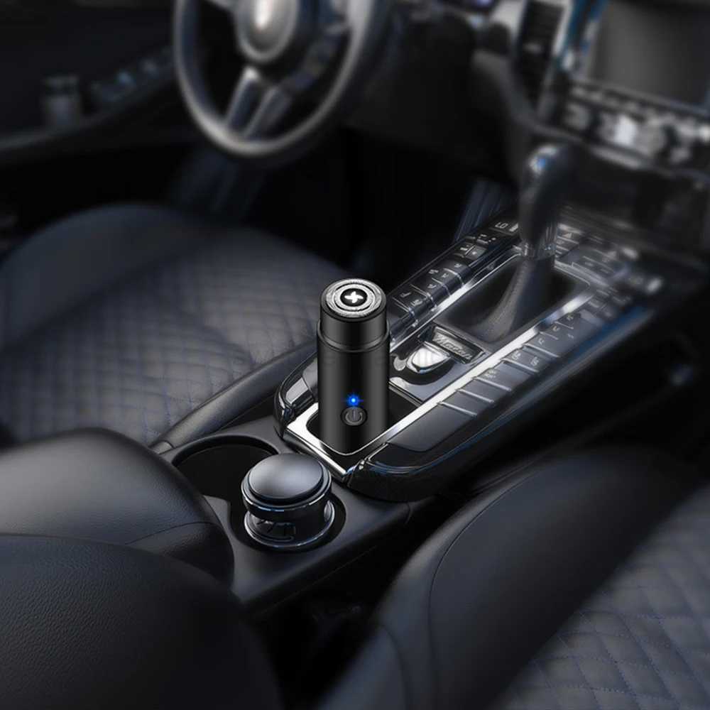 Mini Portable Compact Body Rechargeable Shaver Lithium Battery Electric Shaver Intelligent Operation Led Display Beard TrimmerB240709