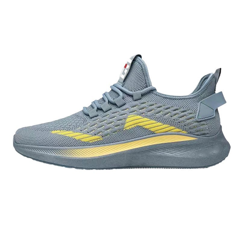 2024 Large Breathable and Comfortable Sneakers with Stylish and Versatile Mesh for Men's Running Shoes