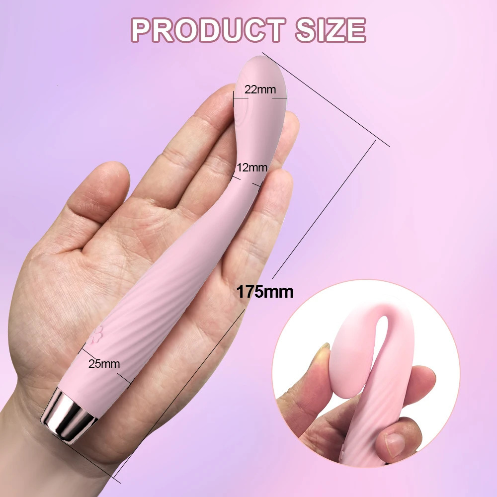 Beginner GSpot Vibrator for Women Nipple Clitoris Stimulator 8 Fast Seconds to Orgasm Finger Shaped Vibes Sex Toys Adults 240711