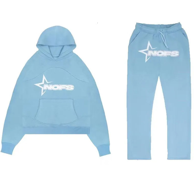 High Quality Fall Winter Fleece Warm Mens Clothing Tracksuit Hoodies SweatPants Two Piece Sets Suit Fashion Trend Sportswear 240202