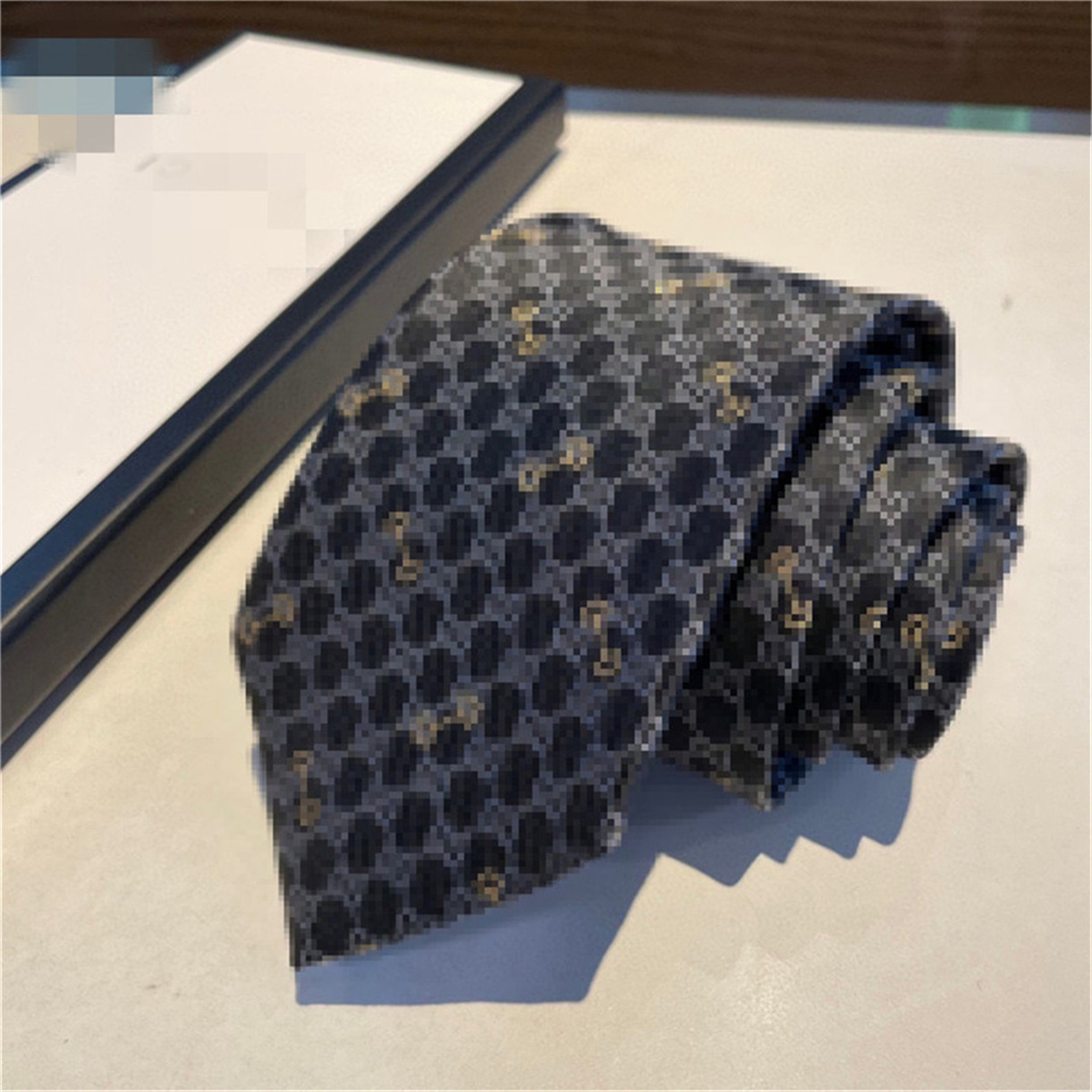 2024 Luxury High Quality Men's Tie Silk Necktie black blue Aldult Jacquard Party Wedding Business Tie Woven Fashion Top Fashion Design Hawaii Neck Ties 881