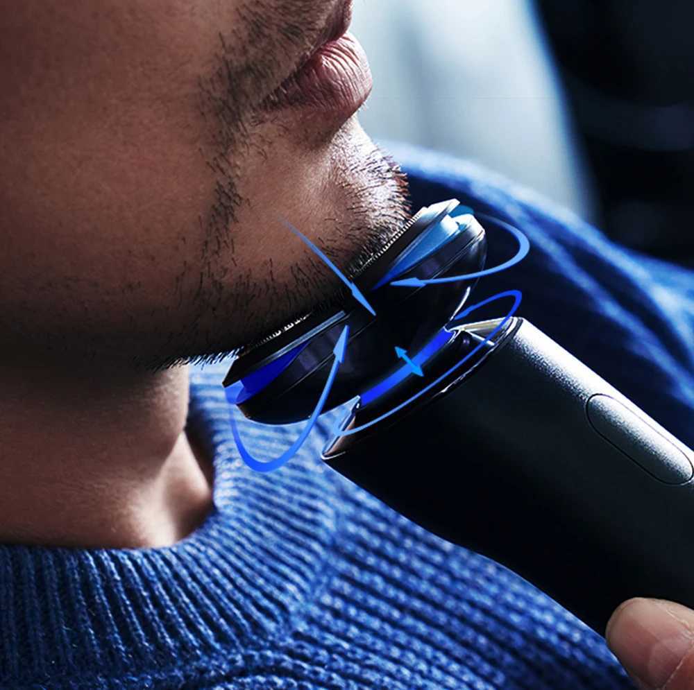 XIAOMI MIJIA Electric Shaver S700 Trimmer For Men Triple Blade Razor Man Electr Beard Machine Beard Trimmer Clipper ShaversB240709