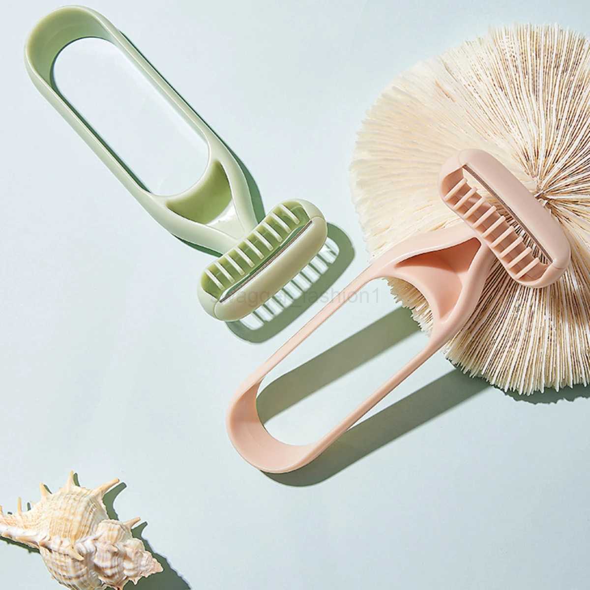 Sensless armpit shaver leg hair body shaver womens macro blade gentle shaving toolB240709