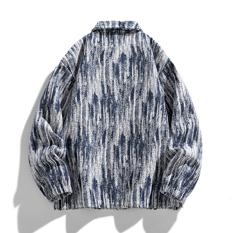 Yuncang Flash Hair Small Fragrant Wind Men's end Brand High Street Spring and Autumn Jacket Trendy Rascal F718#60
