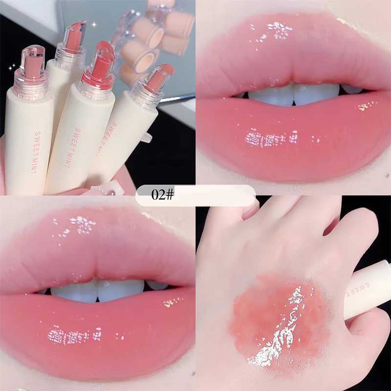 6 color mirror dye lip color moisturizer liquid lipstick waterproof durable makeup lip glue red lip color Korean cosmetics W241101