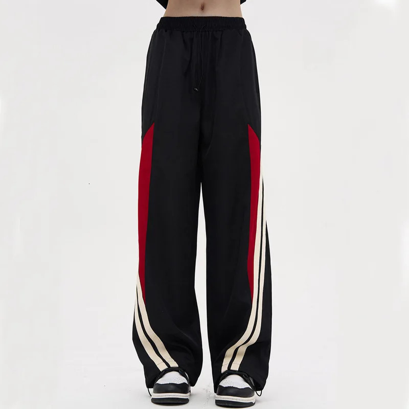 Mens Womens Oversized Y2K Clothes Tracksuit Baggy Trousers Sweatpants Streetwear Hip Hop Mopping Wide Leg Track Pants For Men 240717