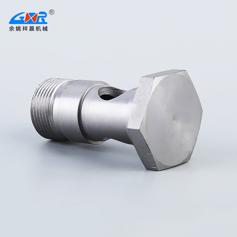 Stainless steel perforated bolt manufacturer supplies special-shaped screw welded stainless steel hydraulic joints
