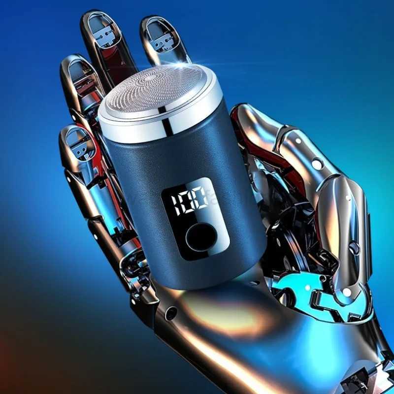 Mini Electric Shaver For Men USB Charging Models Portable Shaver No Skin Damage Face Beard Razor Body Razor Long Lasting BlackB240709