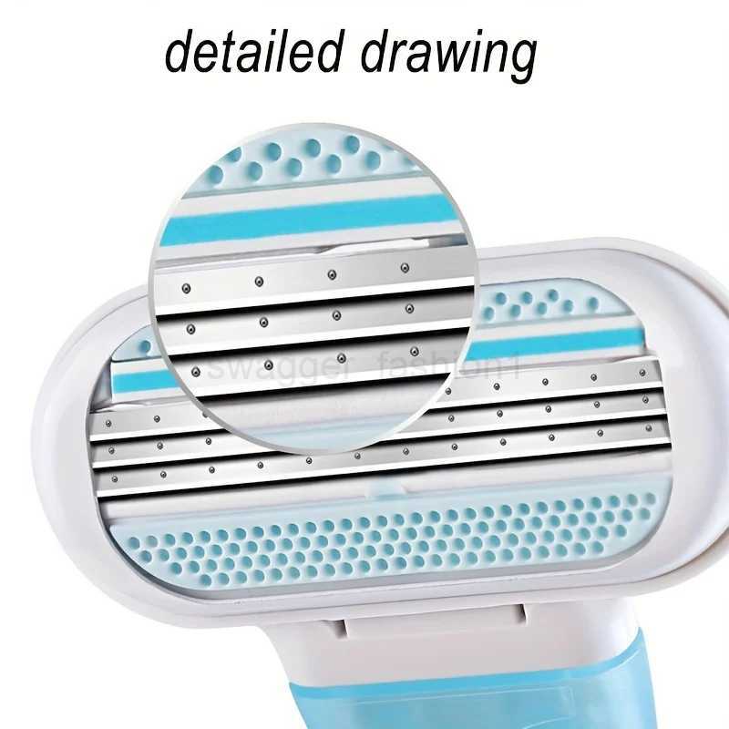 High Quality Safety Razor Blade Women Beauty Bikini Hair Removal Shaving Set Female Venus Shaver Replacement HeadsB240709