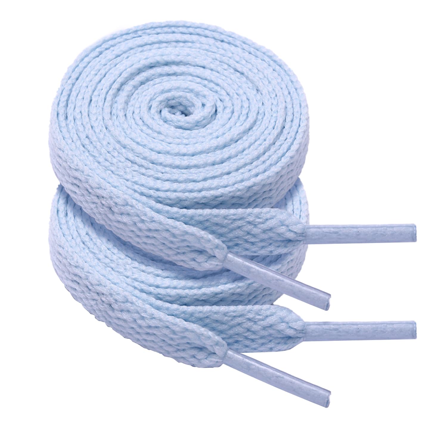 2 double oval sneaker laces 0.64 cm wide semi-circular 139.74 cm - 182.88 cm laces for sneaker strings