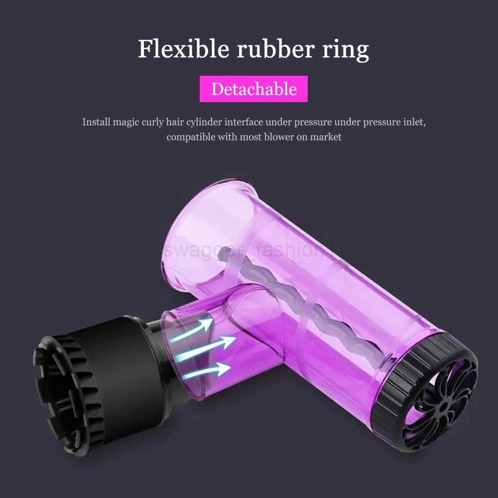 Hair Dryer Curls Diffuser Wind Spin Roller Automaticr With 2 Curl Sticks Hair Curler Styling Tool Curly Drying Blower ToolsB240719