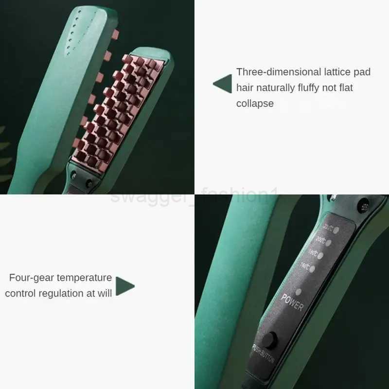 Fluffy Hair Curler Corrugated Curling Iron Ceramic Hair Crimper Volumizer Corn Perm Splint Hair Waver Curling Tongs Styling ToolB240719B240720