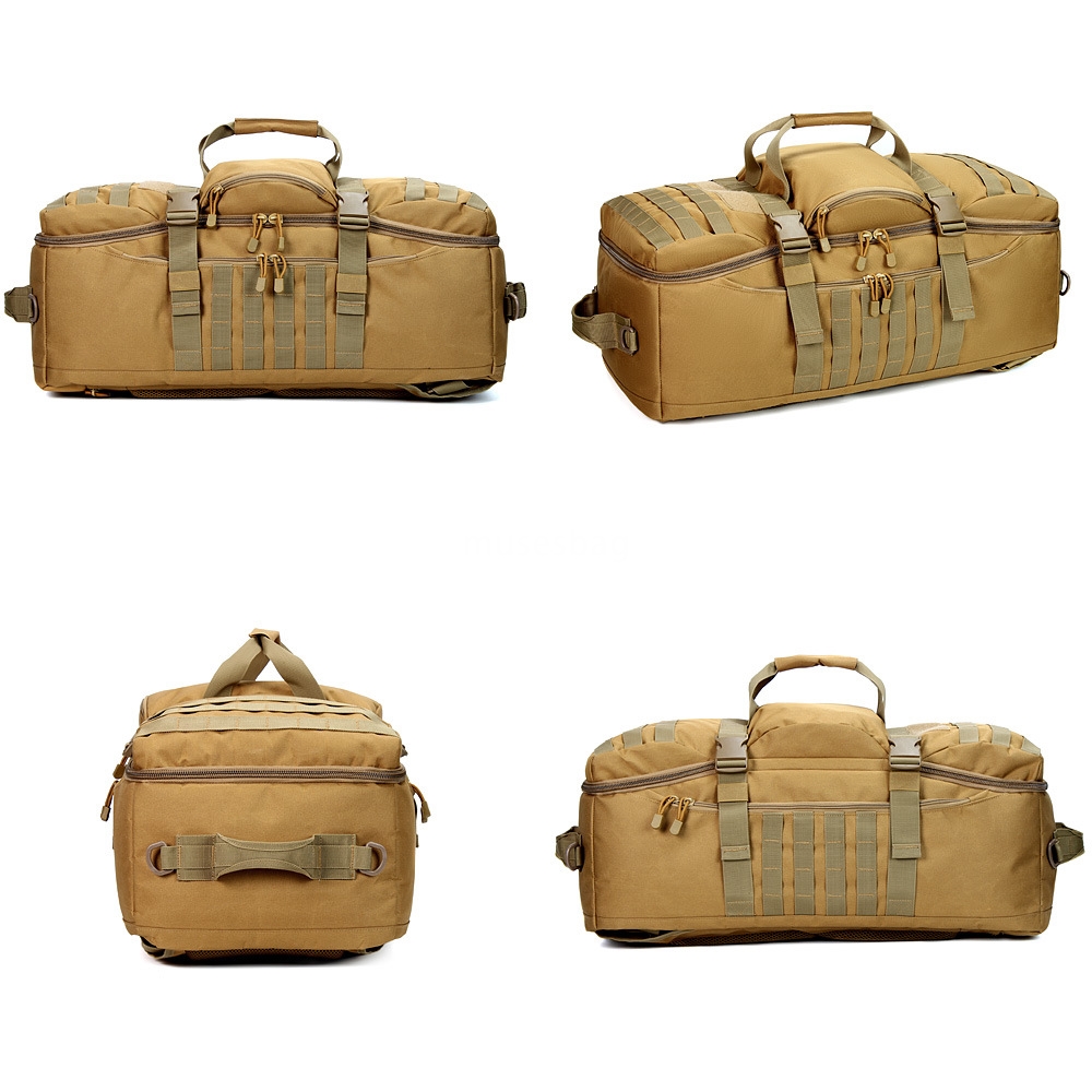 Outdoor Three purpose Multi functional Military Camouflage Backpack Special Warfare Multi functional Large capacity Sports Tactical Backpack