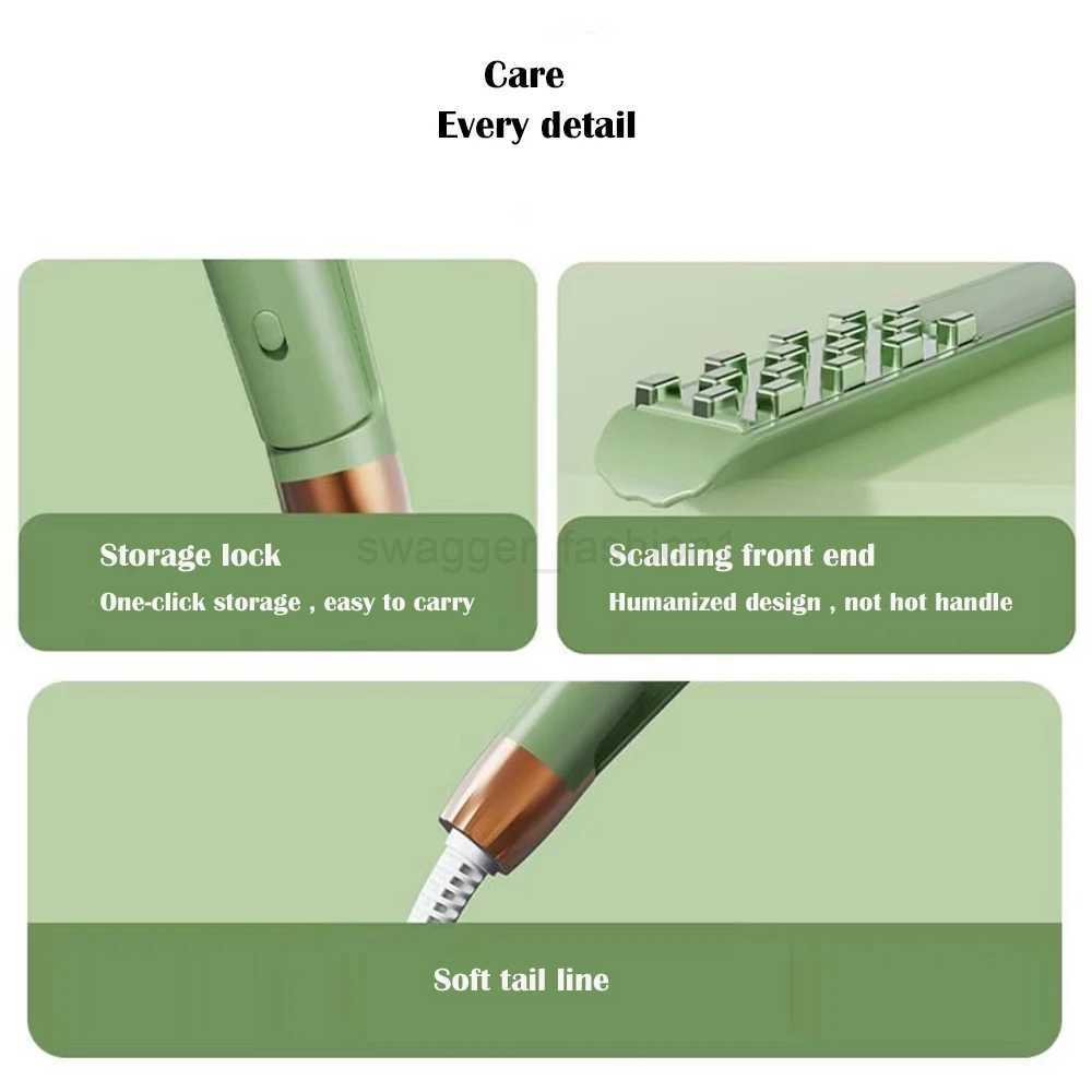 Mini Hair Curling Iron Hair Fluffy 3D Grid Curler Splint Portable High Quality Ceramic Corn Perm Styling ToolsB240719B240720