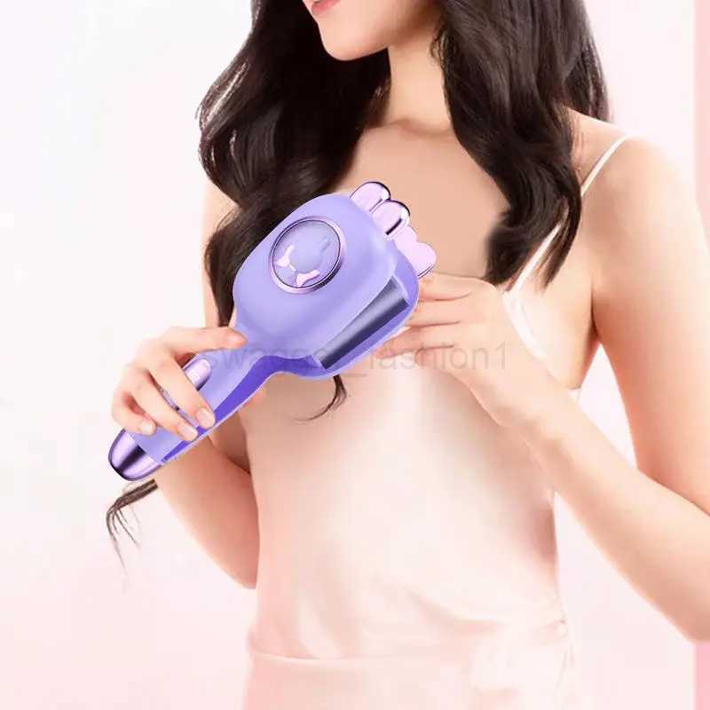 Professional Hair Curling Iron 2 Barrel Hair Curler Irons Hair Wave Waver Styling Tools Hair Styler Wand Hair Curler CrimperB240719