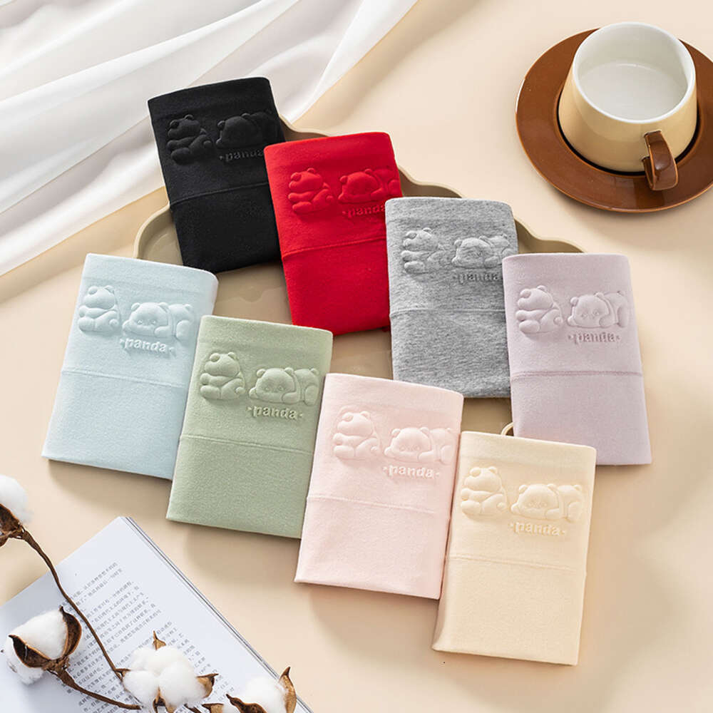 High Waisted Pure Cotton Abdominal Warmth and Embossed Underwear for Rural Healing Women's Triangle Pants Underwears Woman Women Underwear Linger