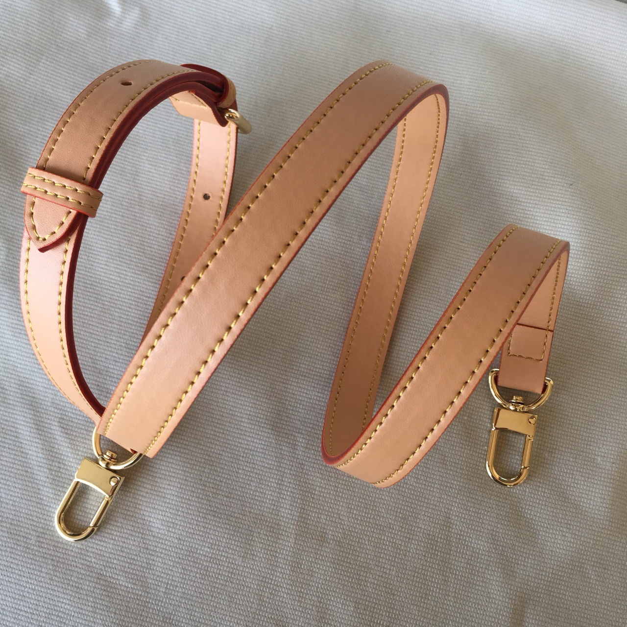 Adjustable 105-120cm Genuine Cow Leather Bag Straps Handbag Handle Wide Belt Shoulder Crossbody Customized Beeswax Bag Strap