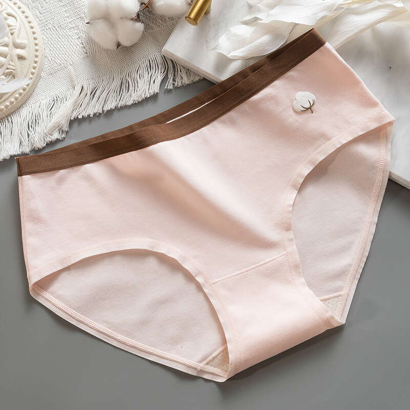 50 Pieces of Preferred Foam Women's 5A Antibacterial Mulberry Silk Crotch Girls' Cotton Seamless Underwear for Women Underwears Woman Calzon