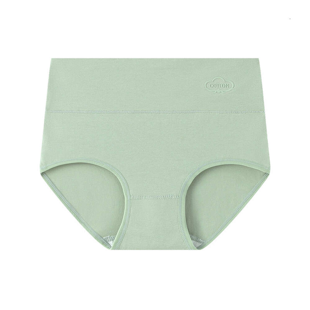 Graphite Thin Pure Cotton Printed Triangle for Women High Waist Antibacterial Underwear Calzoncillos Calecon Lingerie Panties Women Underwear Underwea