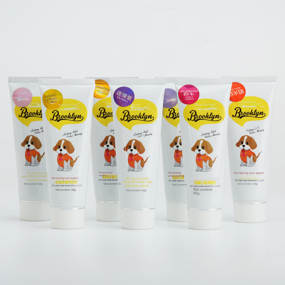 Pet Safe Hair Dye for Dogs & Cats - Non-Toxic Coloring Formula