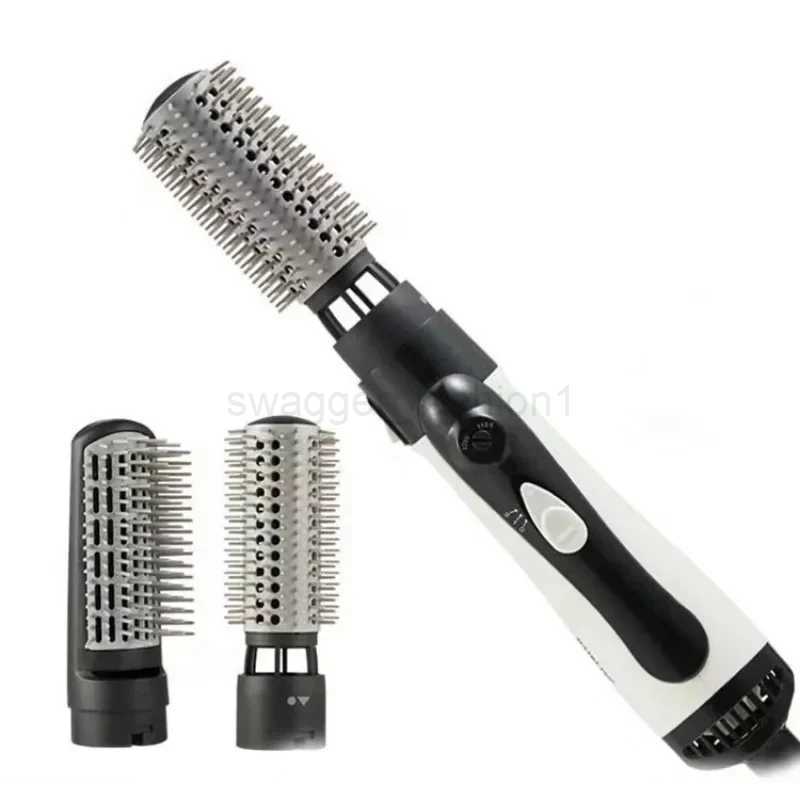Hair Dryer Multifunctional 3-In-1 Electric Curler Brush Comb Hair Styling Tool Hot Air Straightener Dryer CombB240719