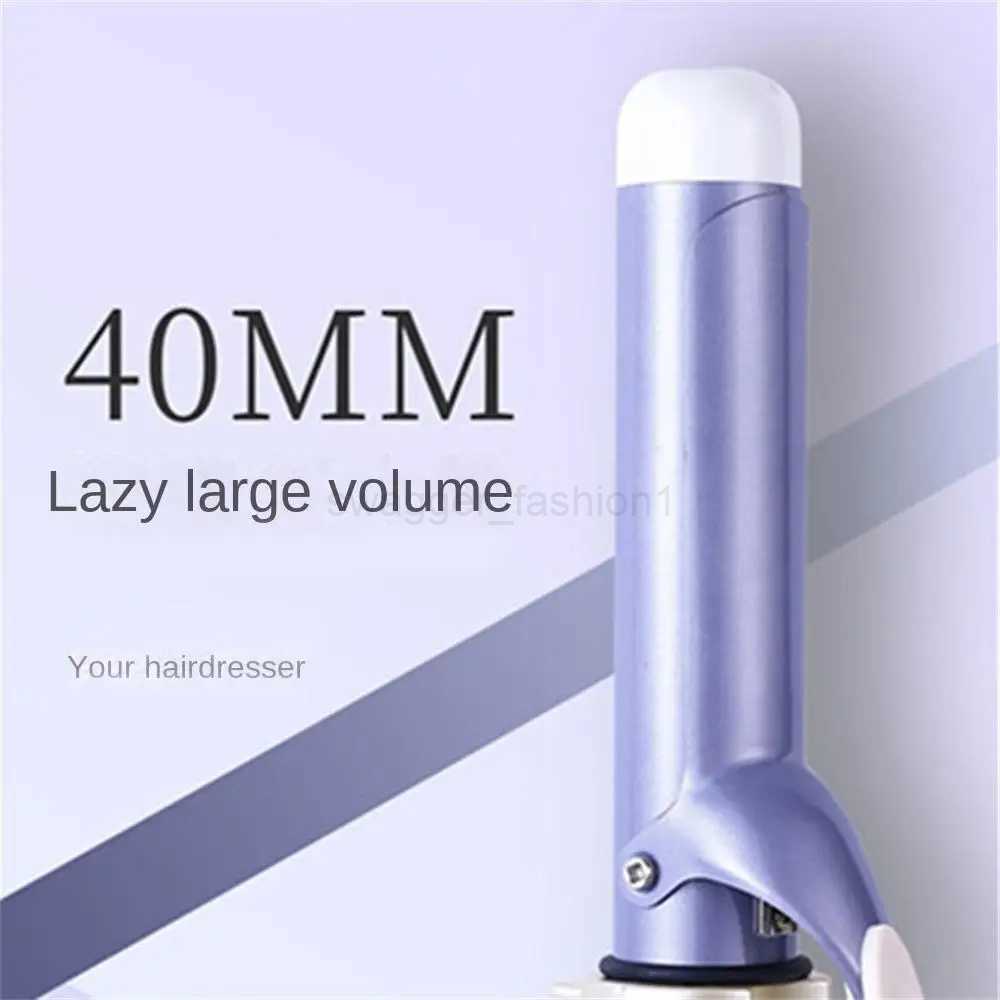 40mm Professional Ceramic Hair Curler Electric Long Curling Tong Wand 5Temperature Adjustment Fashion Styling Tools S588B240719