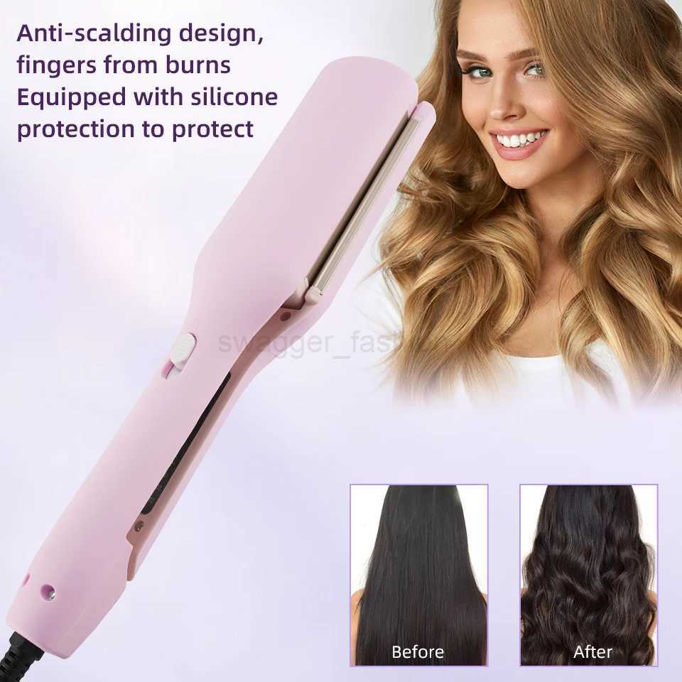 32mm Hair Wave Curling Iron Professional French Egg Roll Hair Curler Corrugated Wavy Styler Fast Heating Volumizing Styling ToolB240719