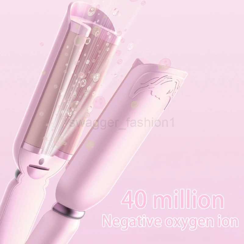Ionic Wavy Hair Curler WomensWaver Curling Iron Anti-Scald Hair Crimper Rapid Heating Curling Wand Crimper Hair IronB240719
