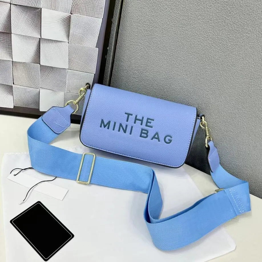 Designer Crossbody The Leather Shoulder Bag Women's Mini Black Classic Popular Street Cross Body Bags High Quality