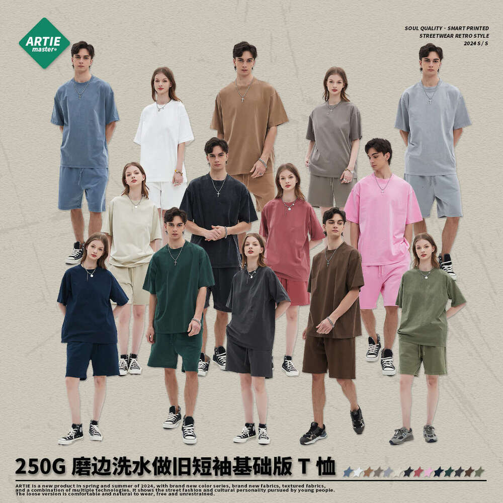T-shirt Best Saller Summer Retro Loose Versatile Harajuku Print Vintage Brushed Print Tshirt Plaid Chiffon Women's Solid Turtleneck Women's 