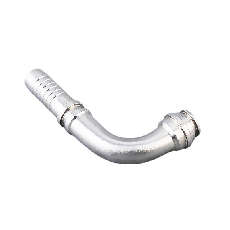 Stainless steel heat-resistant and explosion-proof joint supply, buckle type internal thread joint, 90 degree internal cone hose joint