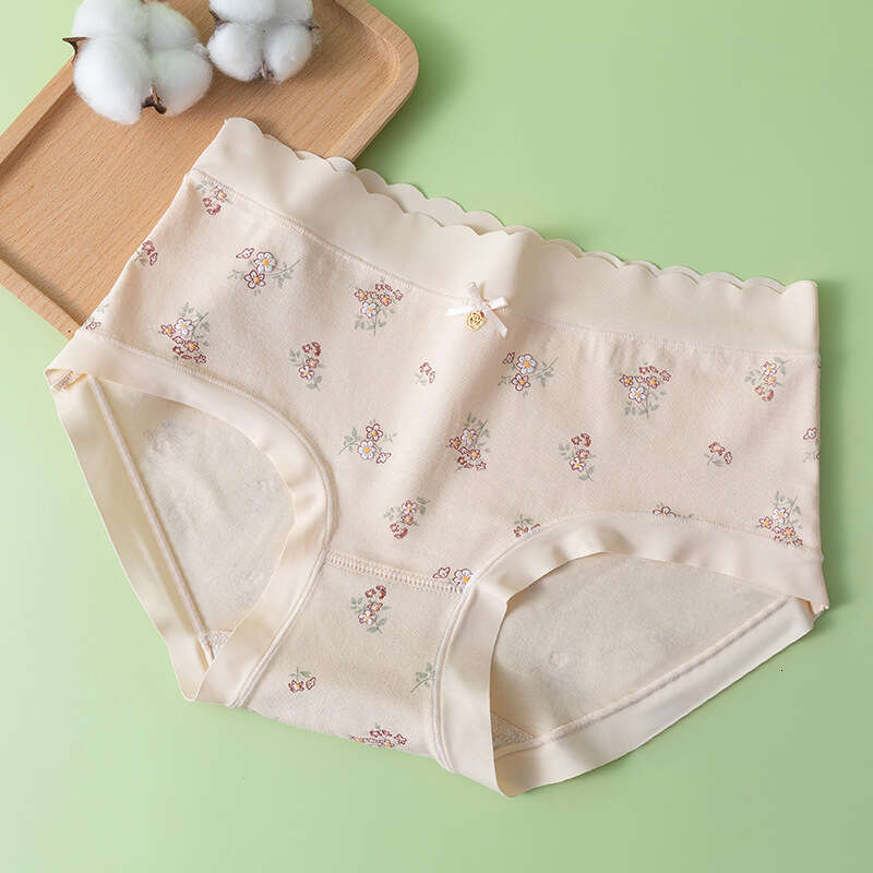 Sweet Lovely Made of Pure with Bow Print Girls, Seamless Underwear Women, and Cotton for Women Underwears Woman Lingerie Calzoncillos Panties Underwea