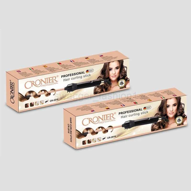 Max 450 Professional Hair Curling Tongs Electric Hair Curler Wand Wave Curling Iron Corrugated Styling Tool Salon 220-240VB240719