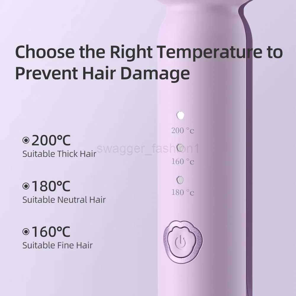 New 36mm Wavy Hair Curlers Curling Iron Wave Volumizing Hair Lasting Styling Tools Egg Roll Head Waver Styler Wand Curling IronsB240719